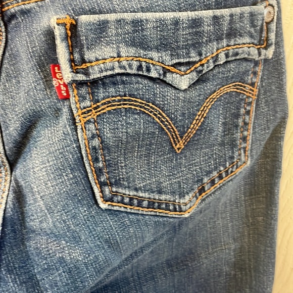 Levi 529  curvy straight  jeans 8M - Picture 4 of 14